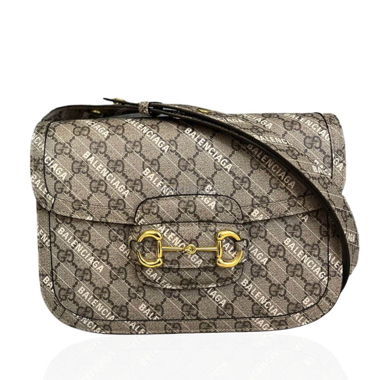 【本物保証 /関税・送料無料】GUCCI x BALENCIAGA Bag Gucci x Balenciaga The Hacker Project Medium Hourglass Bag